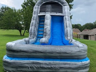 dry infatable waterslide rentals